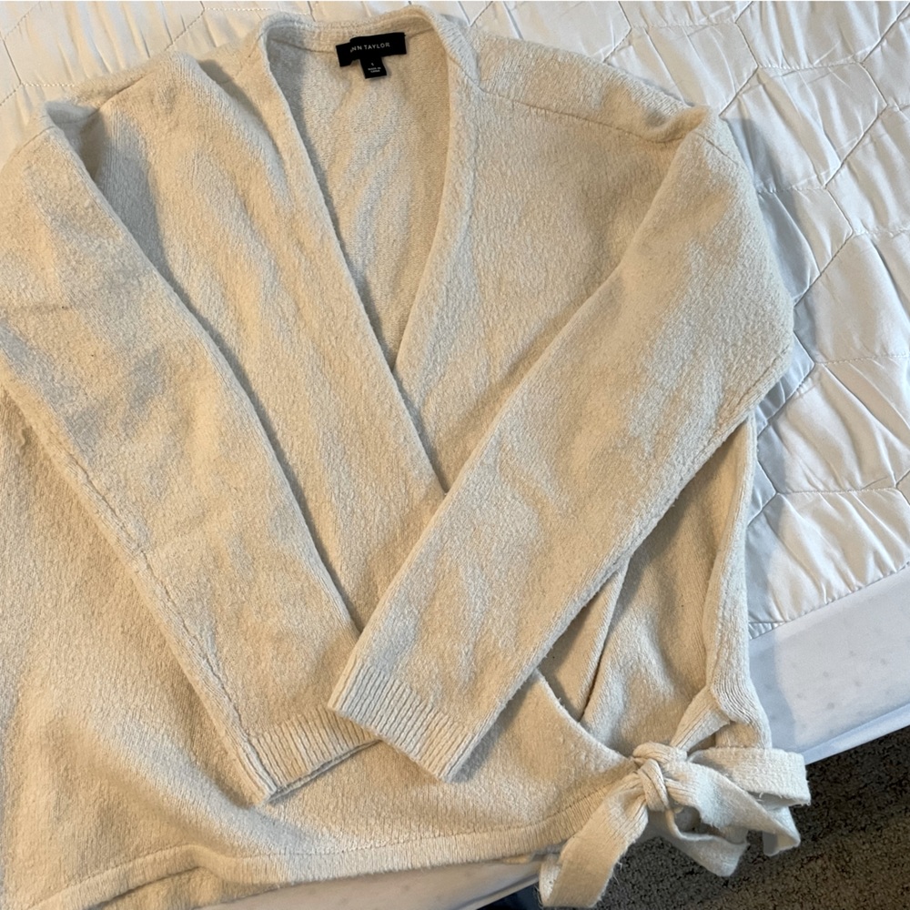 Ann Taylor wrap sweater